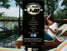 Tablet Screenshot of heatherlodge.com